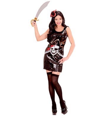 Pirátka (flitrové šaty)