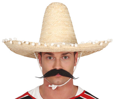 Prírodné sombrero, 50 cm