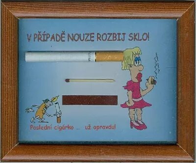 Cigareta - Rozbiť sklo