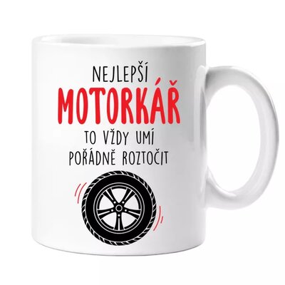 Najlepší motorkár - hrnček