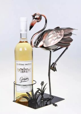 Flamingo - stojan na víno