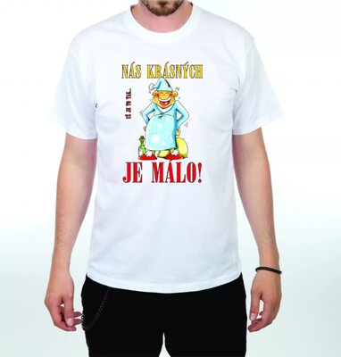Vtipné tričko - Sme krásni nestačí