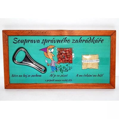 Správna záhradnícka súprava - Rozbiť sklenený rám