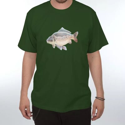 Tričko s potlačou pre rybárov - Carp