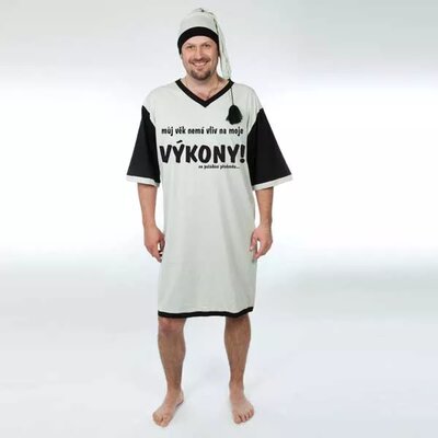 Nočná košeľa - Môj vek nemá vplyv na môj výkon! - Gentleman