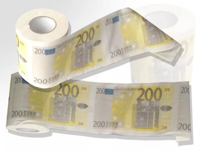 Toaletný papier 200 Euro