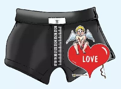 Šortky s metrom-Love angel