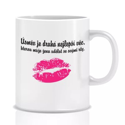 Hrnček - Úsmev je ďalšia najlepšia vec