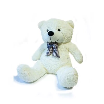 Plyšový biely medveď 160 cm