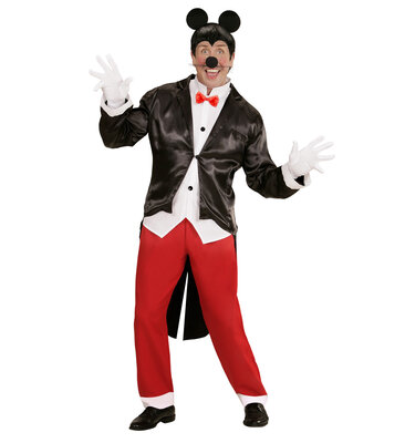Pánsky kostým Mickey Mouse s frakom