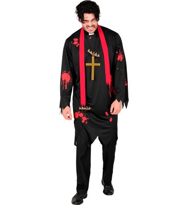 Pánsky kostým zombie kňaza
