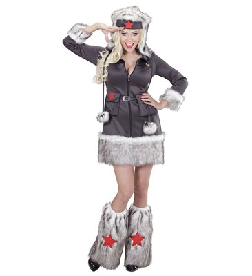 Dámsky kostým sovietskej stíhačky