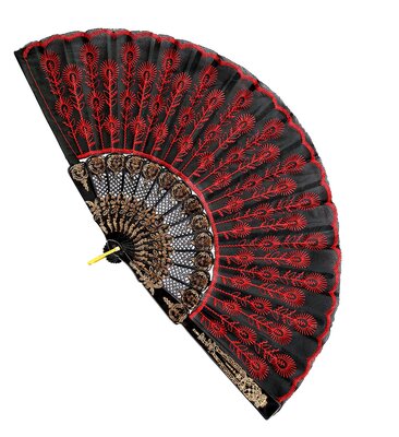 Červený ventilátor