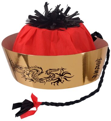 Čínsky klobúk, papier