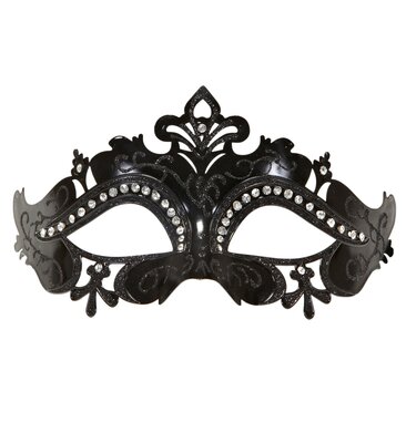 Dámska čierna benátska šatka