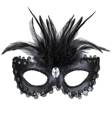 Dámska lesklá šatka s pierkom a drahokamom