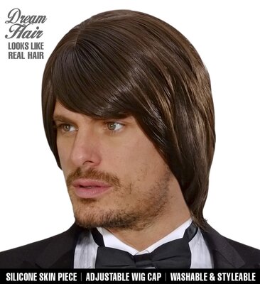 Pánska retro parochňa, hnedá