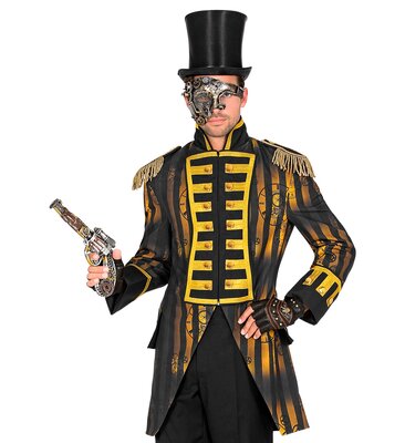 Pánsky kabát, steampunk