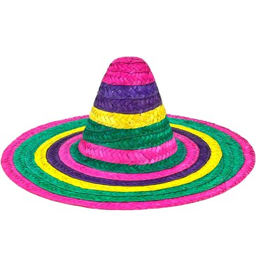 Viacfarebné sombrero, 50 cm