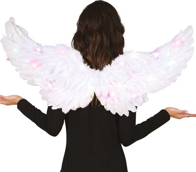 Anjelské krídla so svetlami, 80 x 40 cm