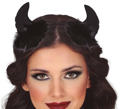 Čelenka s rohmi, diabol