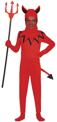 Chlapčenský kostým diabla s chvostom