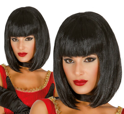 Dámska krátka parochňa s ofinou