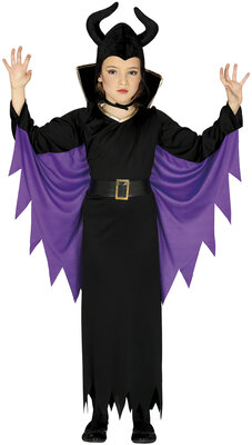 Dievčenský kostým Temná čarodejnica/Zloba