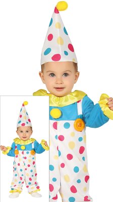 Kostým klauna pre bábätká
