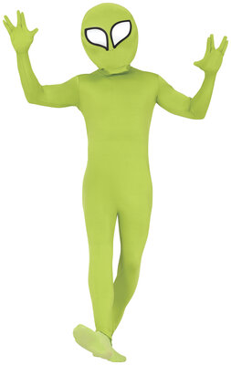 Kostým zeleného mimozemšťana