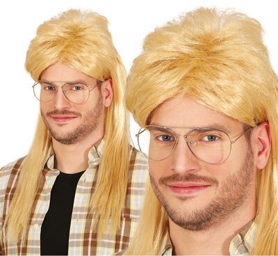 Pánska parochňa mullet, 80. roky 20. storočia