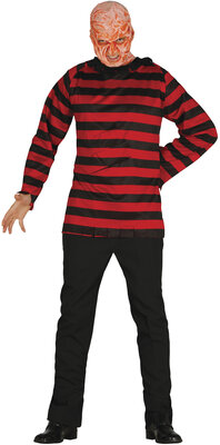 Pánske tričko s dlhým rukávom Freddy Krueger