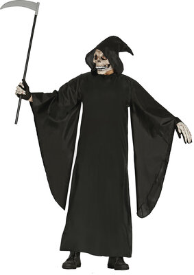 Pánsky kostým smrťáka s kapucňou