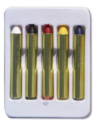 Sada 5 ceruziek na líčenie tváre