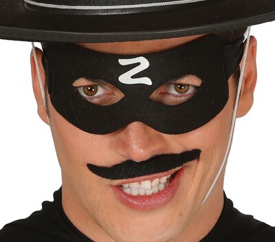 Čierna šatka Zorro