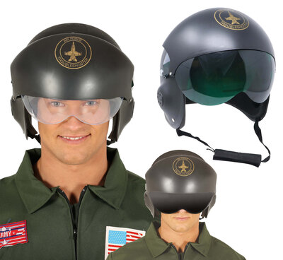 Luxusná letecká prilba Top Gun