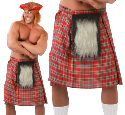 Škótsky kockovaný kilt