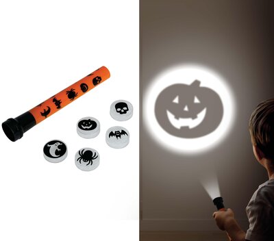 Baterka s halloweenskými motívmi, 16 cm