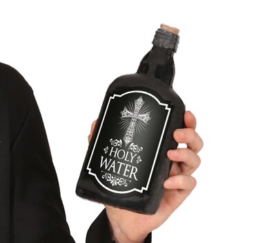 Fľaša so svätenou vodou, dekorácia 19 cm