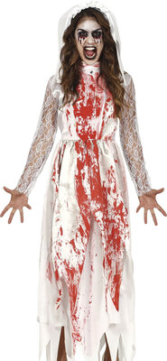 Dámsky halloweenský kostým – krvavá nevesta