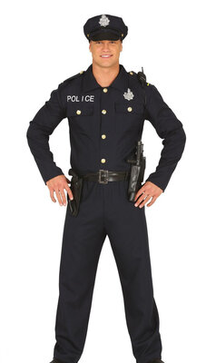 Pánsky kostým policajta/úradníka
