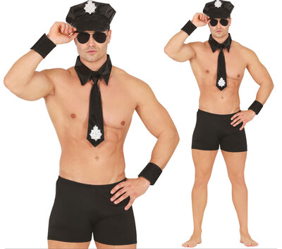 Policajný striptízový set (rozlúčka so slobodou)