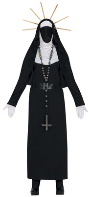 Dámsky kostým mníšky z hororu