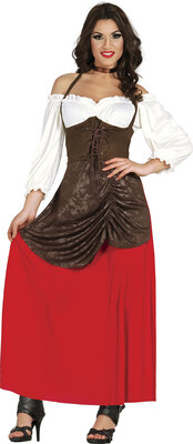 Dámsky kostým stredovekého hostinského