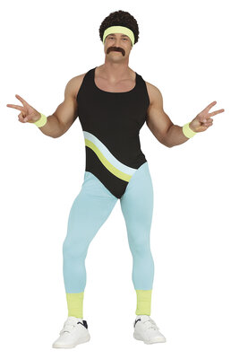 Pánsky kostým trénera/gymnastky, 80. roky 20. storočia