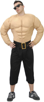 Pánsky kostým svalovec/muscleman