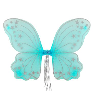 Azúrové detské krídla (motýľ, víla) 50 x 45 cm
