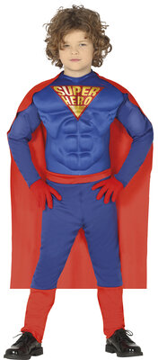 Chlapčenský kostým Supermana so svalmi
