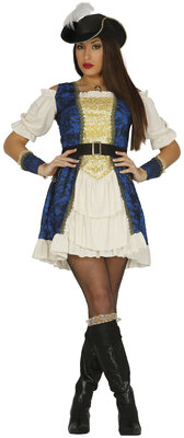 Dámsky luxusný pirátsky kostým