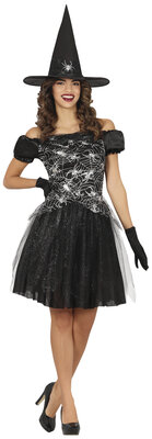 Dámsky kostým pavúčej čarodejnice